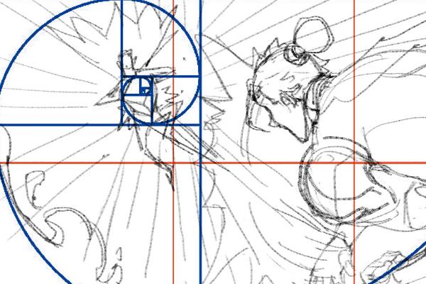 新手学插画怎么构图，分为对称构图和非对称构图