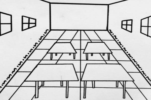 新手小白怎么学画画，首先要了解透视关系及学习素描知识