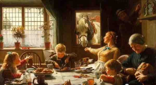 英国画家科特曼《家庭一员》作品欣赏