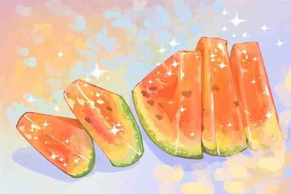 一组梦幻般的美食手绘图片 BY:ins画师illusbyjo