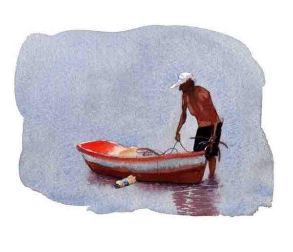 智利插画家和水彩画家贡萨洛 卡卡牟作品欣赏