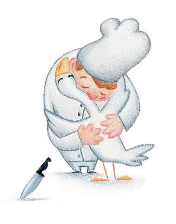 奥地利艺术家Ingrid Asp手绘插画图片