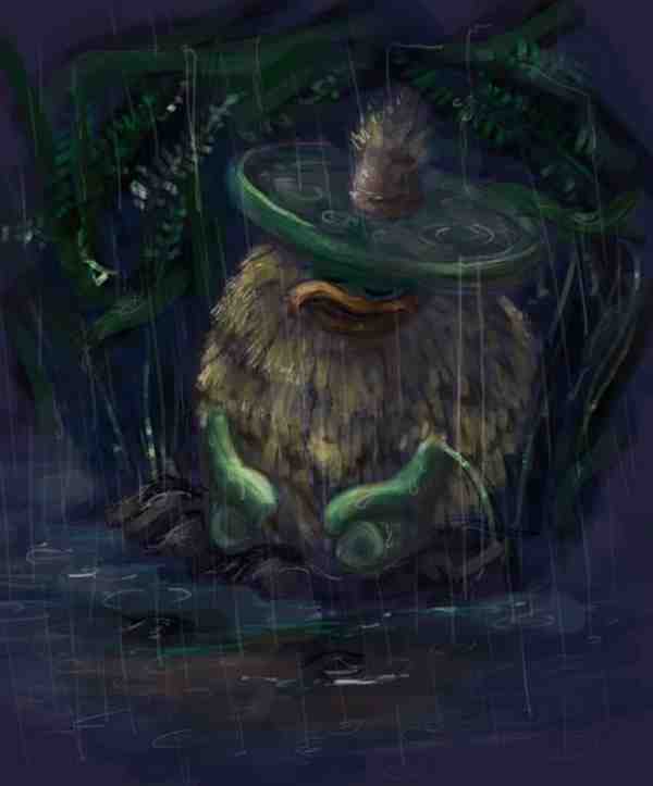 艺术家icickle手绘多层次叠加插画图片