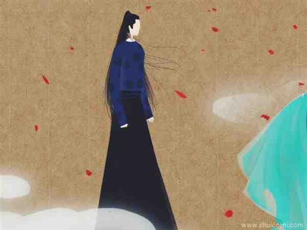 超赞呼葱觅蒜古风无脸群像作品-太子妃升职记插画图片