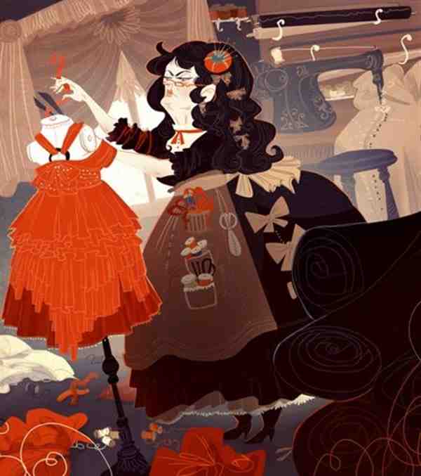 Kim Smith手绘动漫人物插画图片