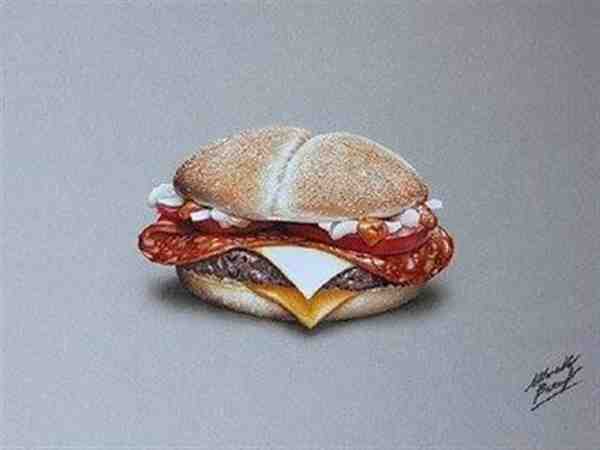 形如实物逼真手绘作品图片大全