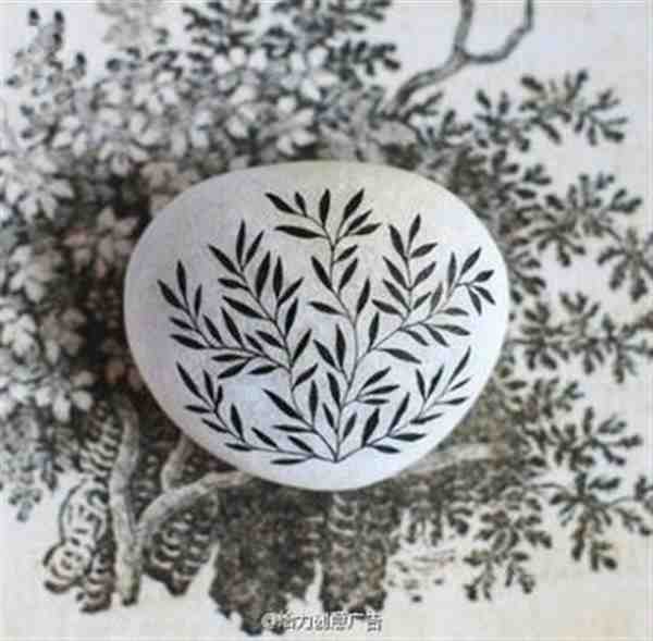 精选清新淡雅手工石绘摄影图片