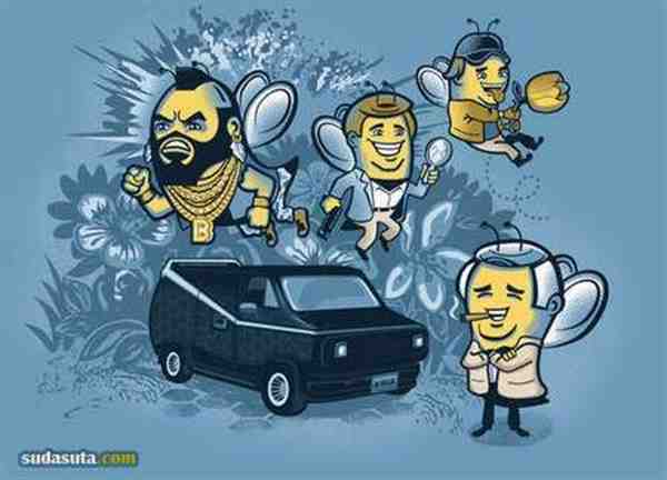 欣赏叠加纹理动漫插画图片大全