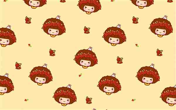 可爱卡通动漫手绘插画高清壁纸图片