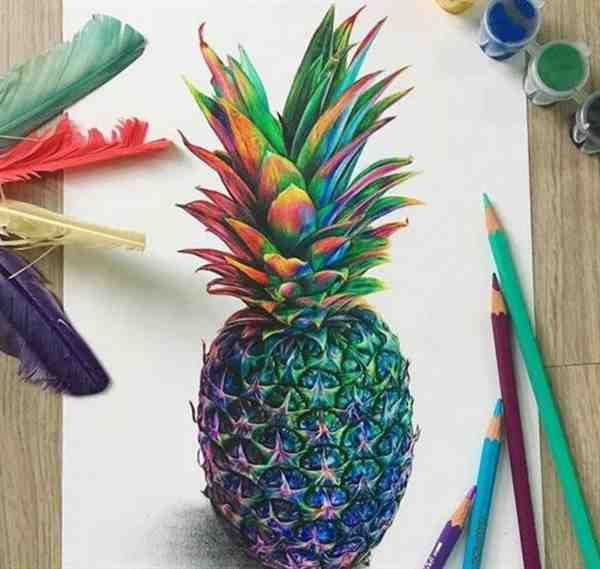 Leona Chui创意彩铅画作品欣赏