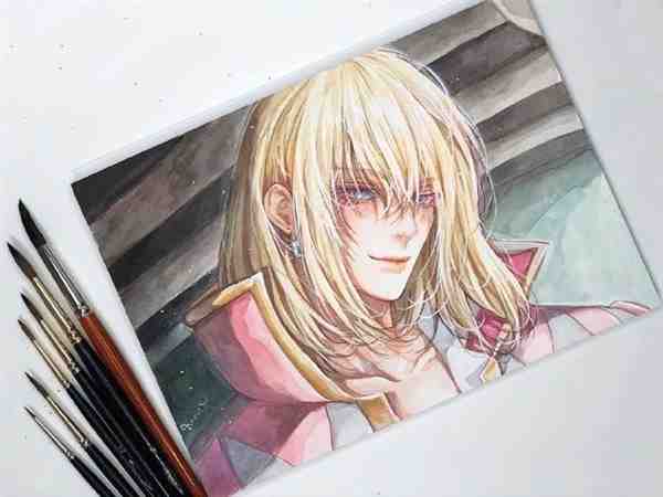 宫崎骏动漫作品主角&迪士尼公主水彩插画作品BY:ins画师p_karin814