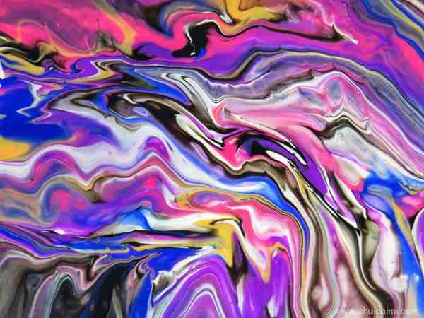 抽象派的艺术画作品图片欣赏