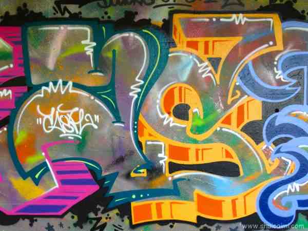 墙上涂鸦图片 好看的墙上涂鸦画大全