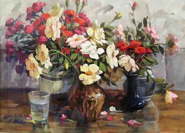 经典的宫六朝水粉画教程大全