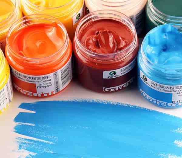 入门级的水粉画静物写生