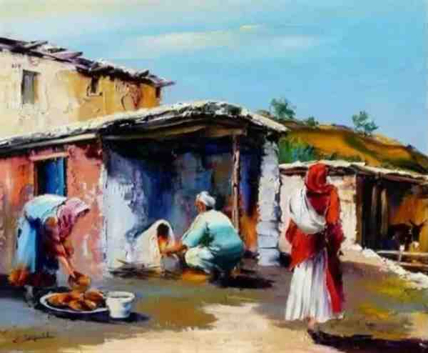 法国画家Zhekel的油画作品欣赏