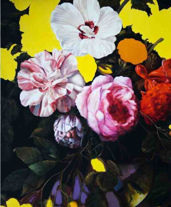 著名绘画家Gael Davrinche花卉绘画艺术欣赏