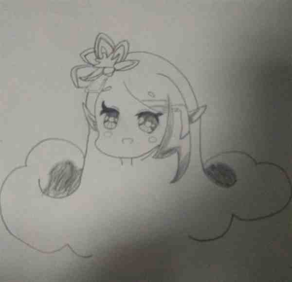 小花仙铅笔画人物绘画教程详解