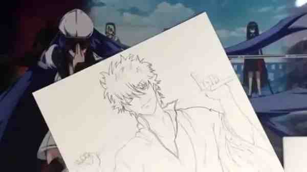 银魂动漫人物绘画教程详解 人物水彩画