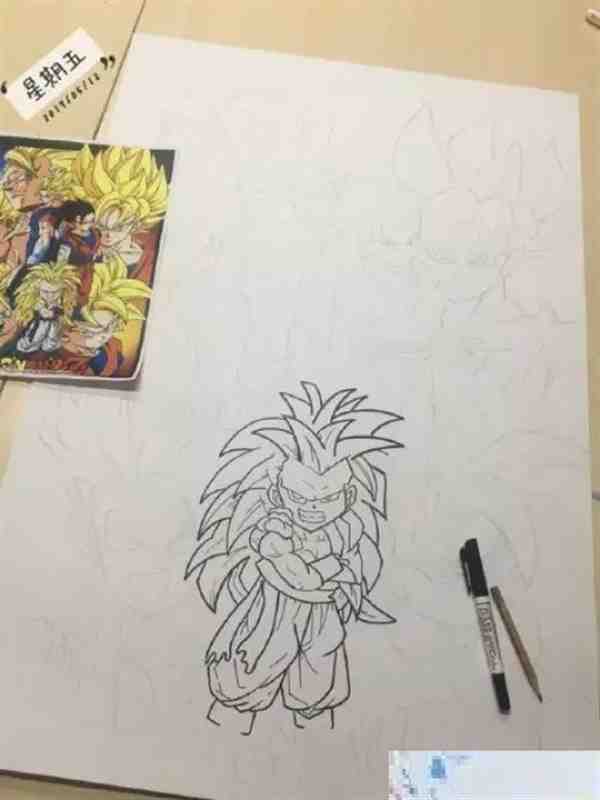 龙珠超动漫人物绘画教程