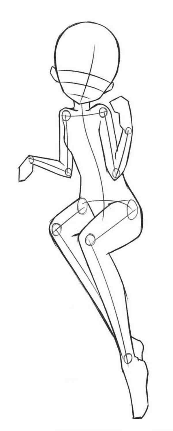 漫画少女立体绘画教程