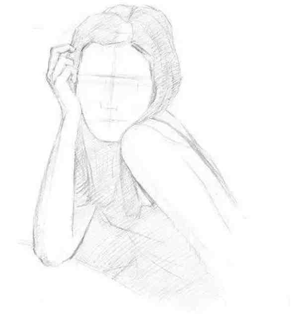 如何画人物立体画 初学学绘画步骤