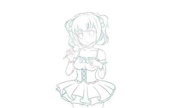 卡通动漫人物绘画教程 新手动漫人物绘画