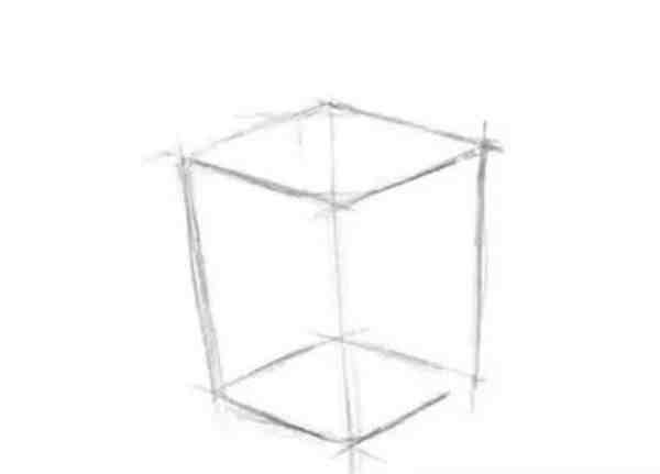 绘画透视学基础教程 水杯绘画