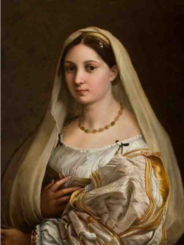 披纱巾的少女是谁的作品 披纱巾的少女作品欣赏图片