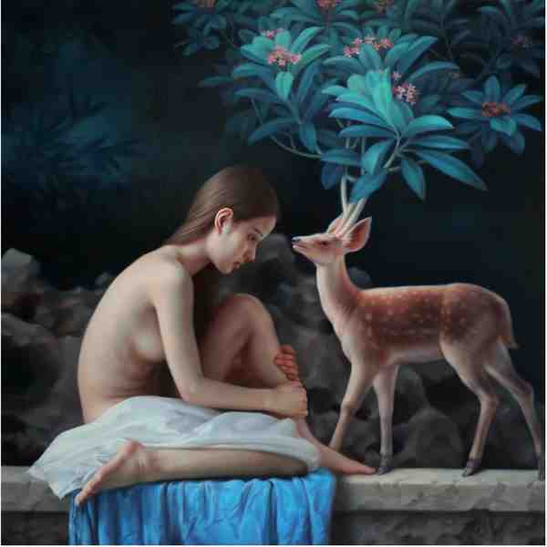 唯美的人体油画艺术图片欣赏