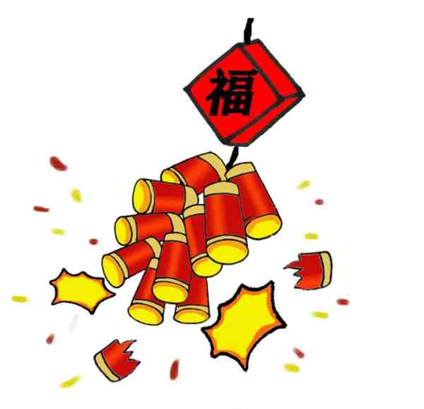 简单鞭炮怎么画 一步一步教你画鞭炮