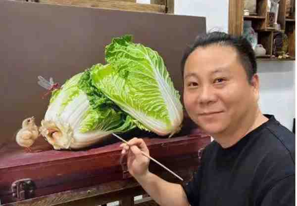 赖跃森超写实油画作品欣赏