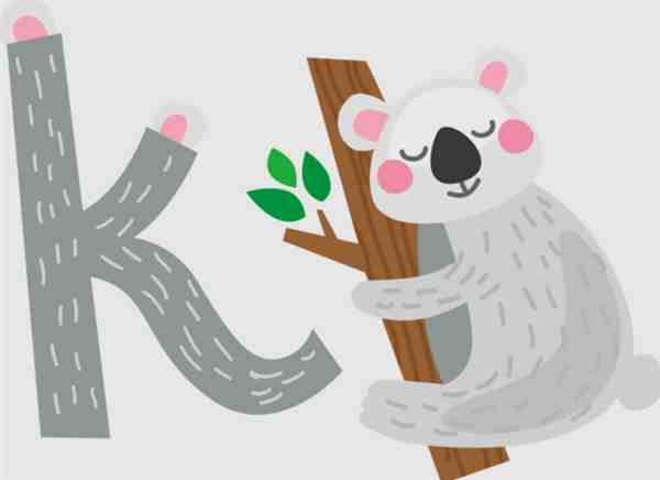 字母K的创意画怎么画好看又简单第一名