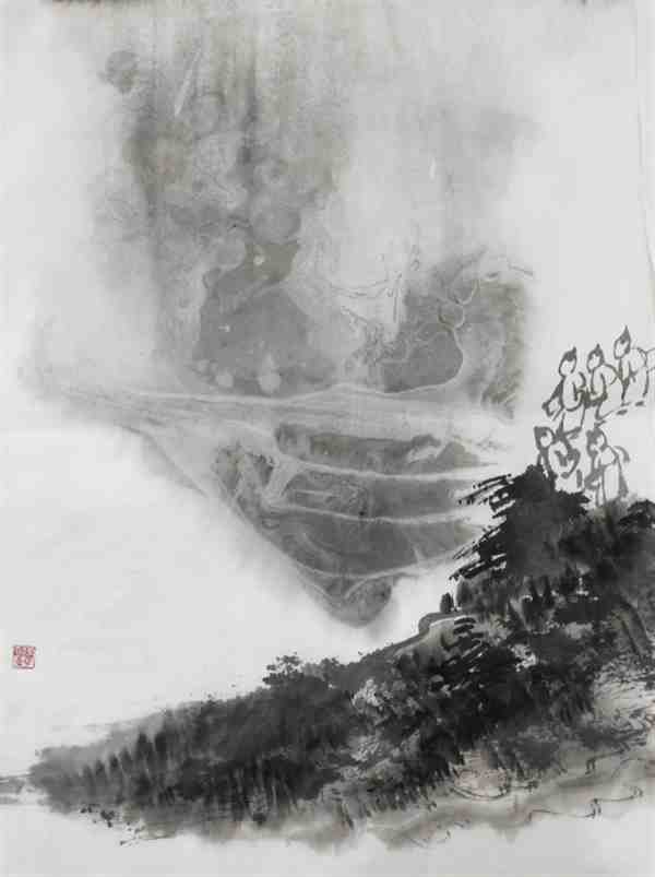 道家意境的山水画图片大全欣赏