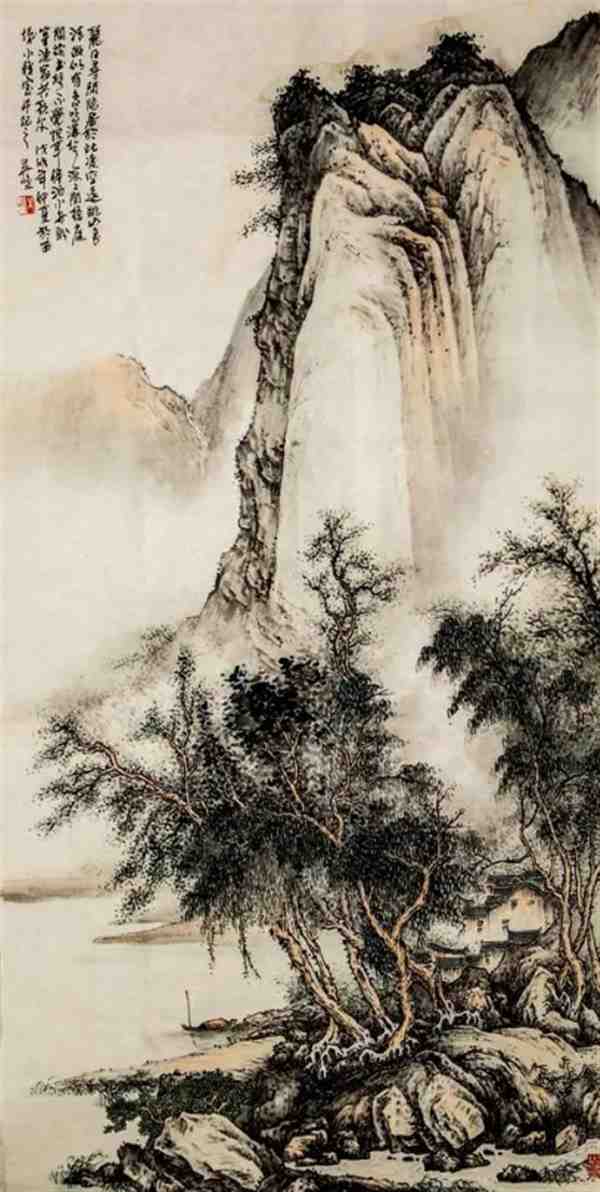 名画欣赏:国画山水高清图片大全