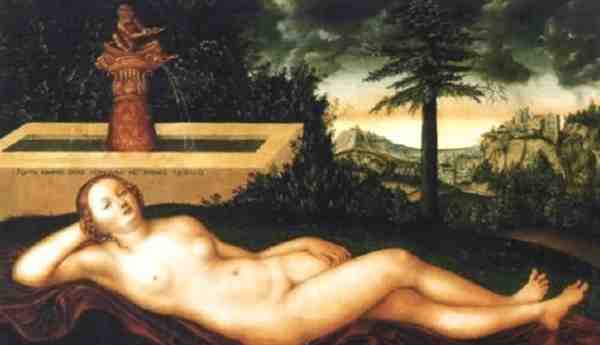 世界著名人体油画 每一幅都是对裸体美感的肯定