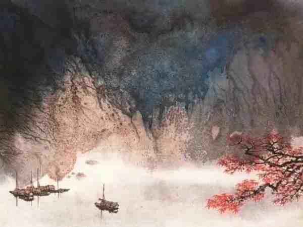 宋文治山水画图片精品 宋文治绘画特点