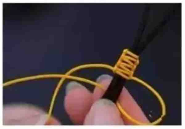 手工制作: 项链吊坠绳子打结方法图解大全