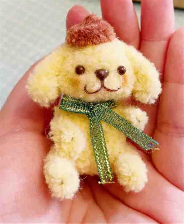 手工扭扭棒可爱挂件小狗详细步骤图