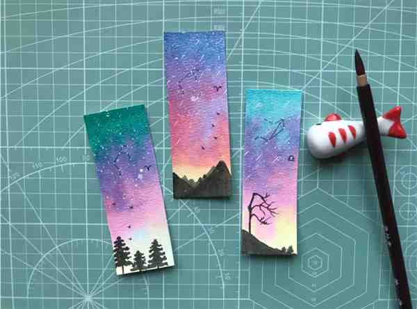 十二星座书签做法天秤座 星座书签如何折叠