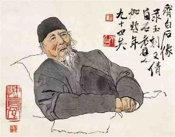 国画品鉴 | 齐白石画鹤作品欣赏