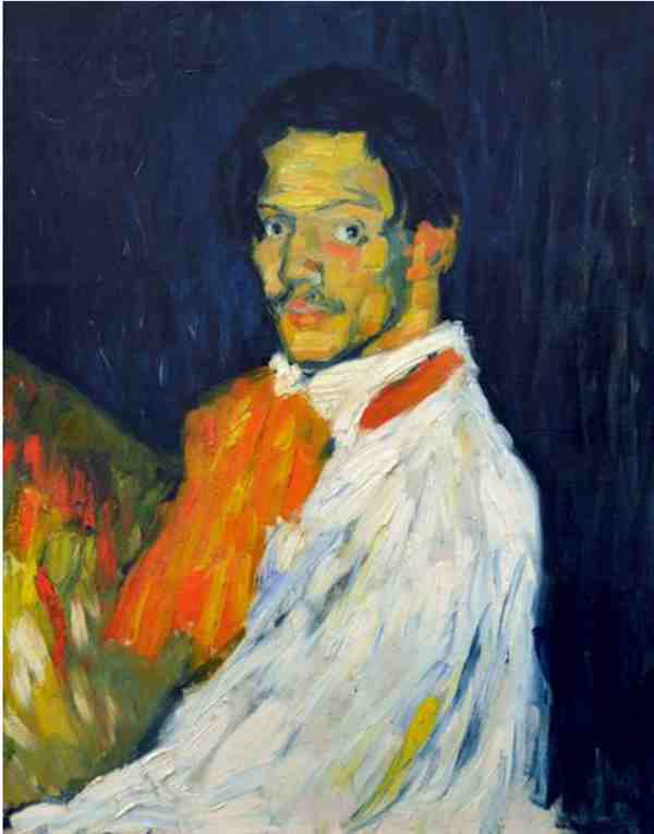 亚当的微笑毕加索名画作品欣赏