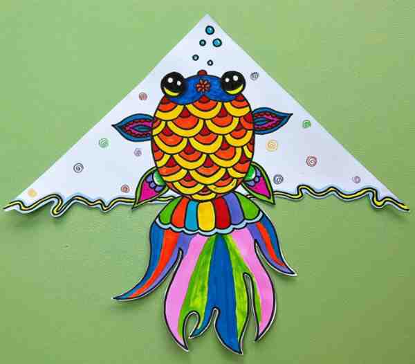 一年级手工做风筝怎么做(含图解步骤)