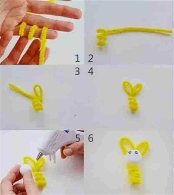 扭扭棒小动物教程简单图片欣赏