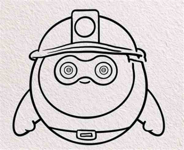 怎么画简单的蛋仔图片大全
