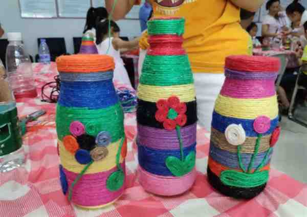 精选水瓶创意手工制作图片大全欣赏