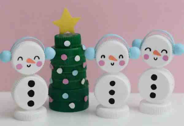 瓶盖怎么废物利用作品图片欣赏