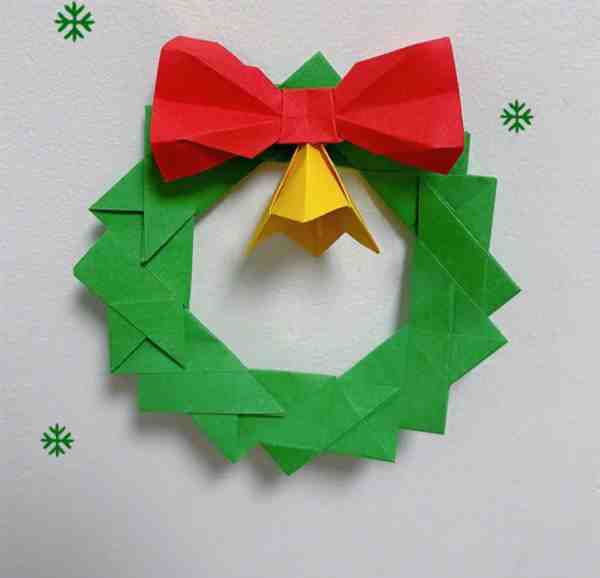 幼儿折纸铃铛的制作方法